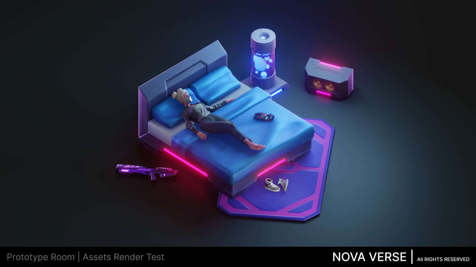 Battle For NOVA — Generative VR Room render thumbnail 75