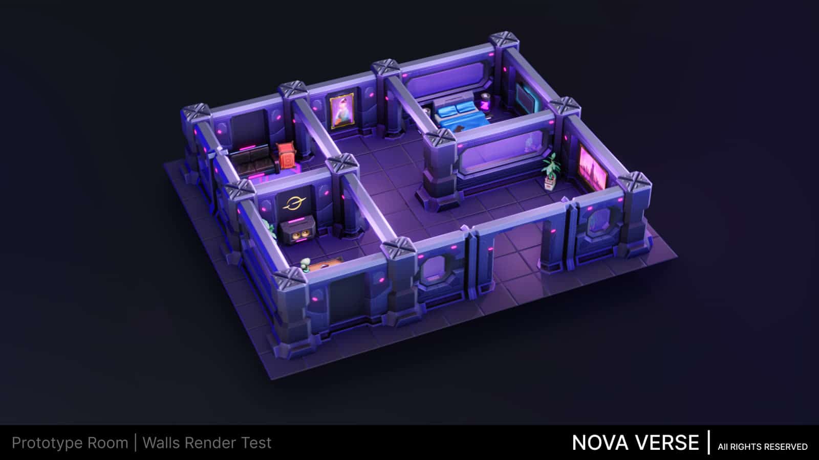 Battle For NOVA — Generative VR Room render thumbnail 76