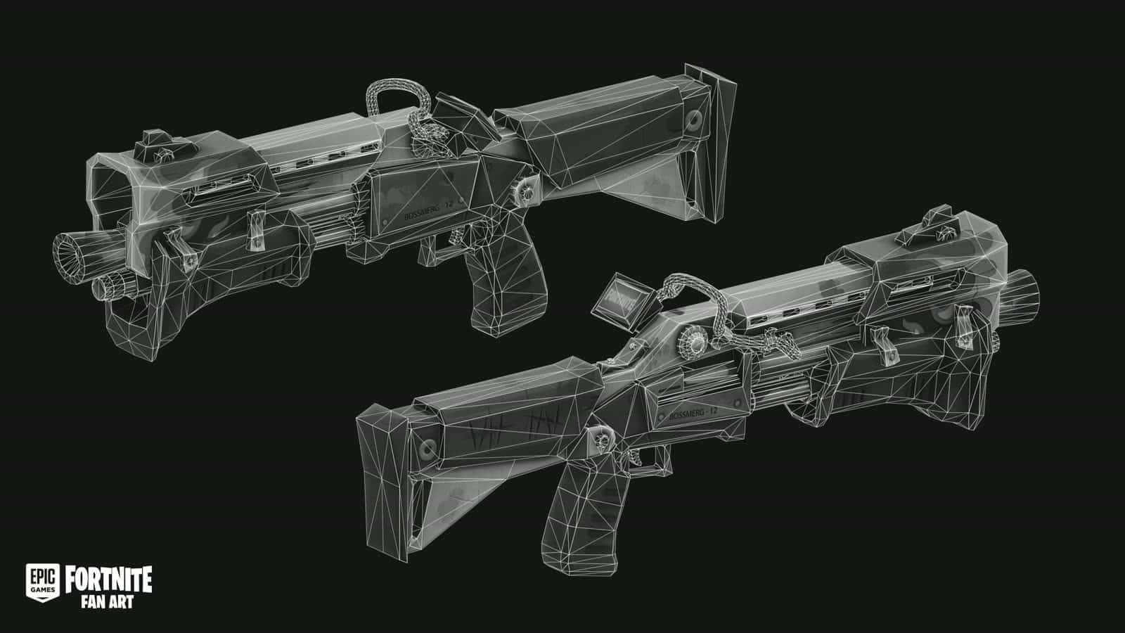 Bossmerg-12 Shotgun render thumbnail 4