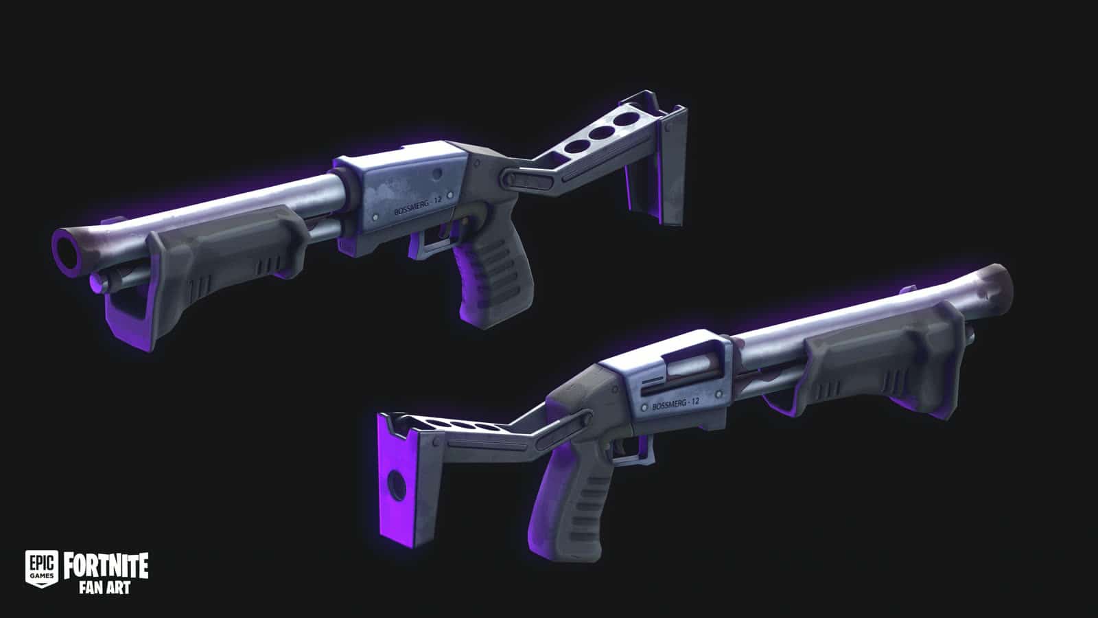 Bossmerg-12 Shotgun render thumbnail 6