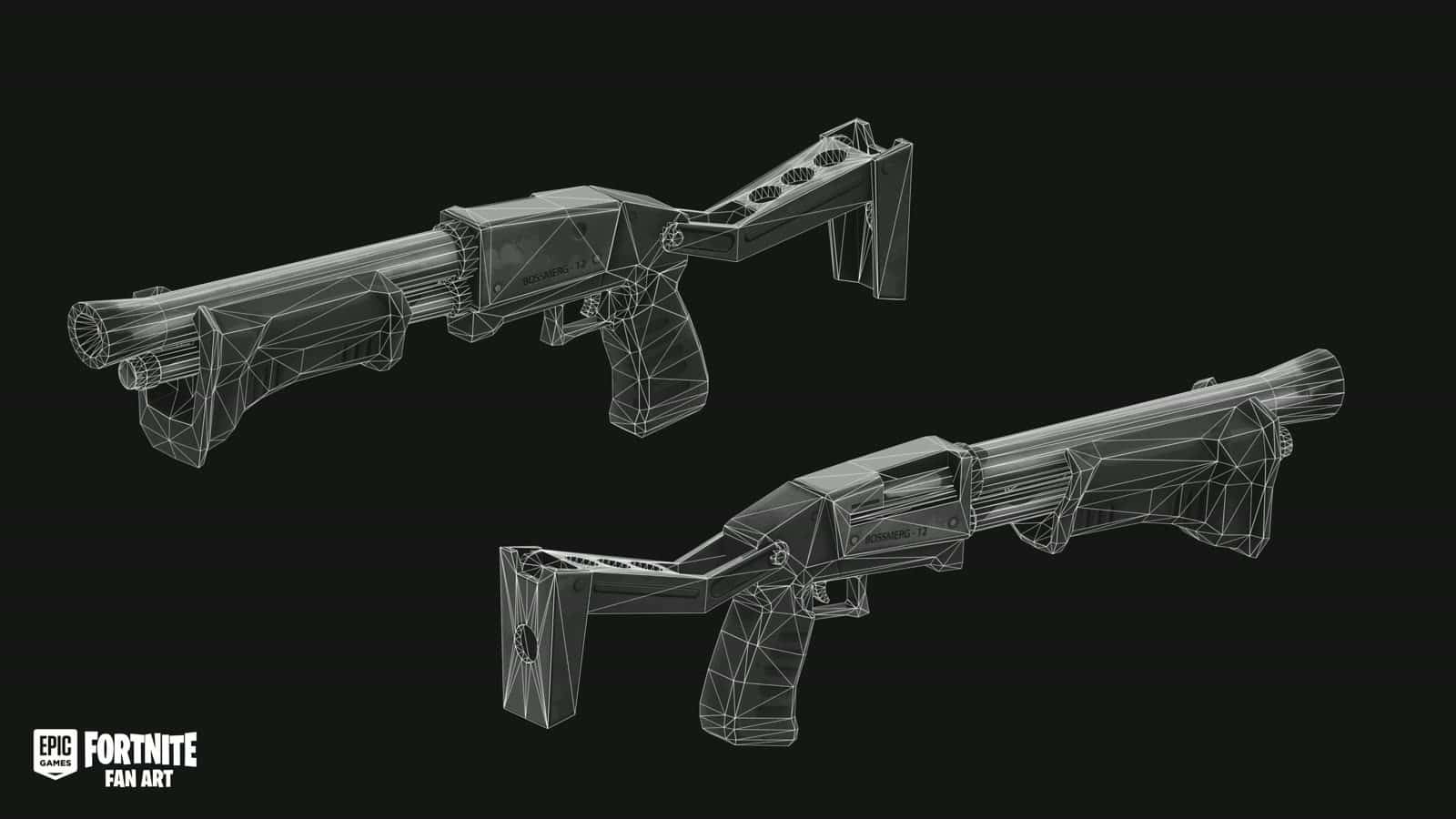 Bossmerg-12 Shotgun render thumbnail 7