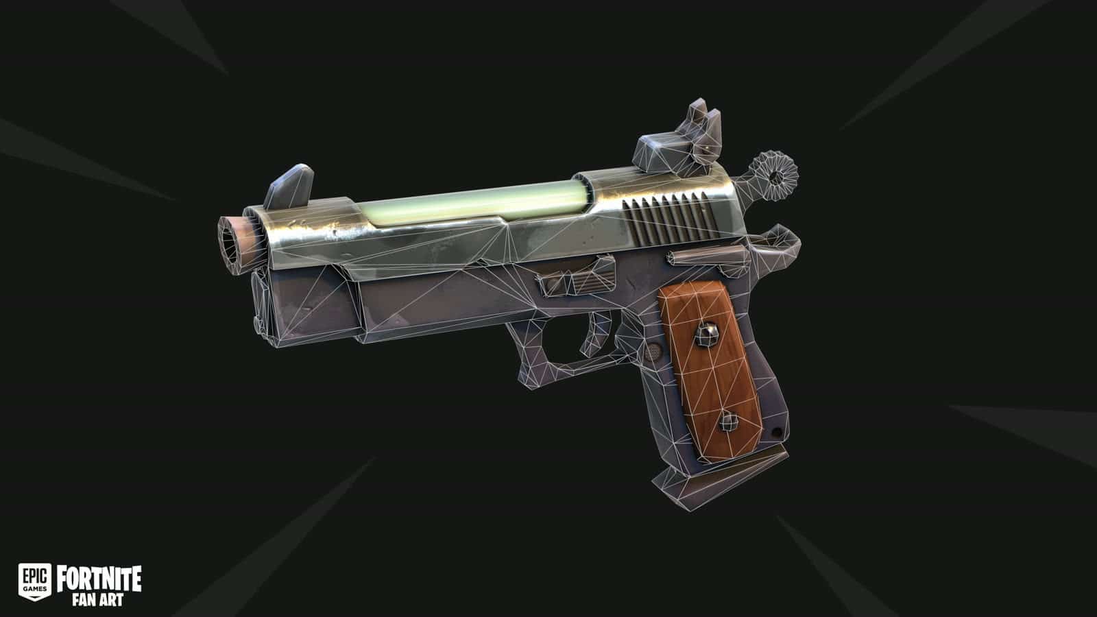 Fortnite Pistol render thumbnail 6