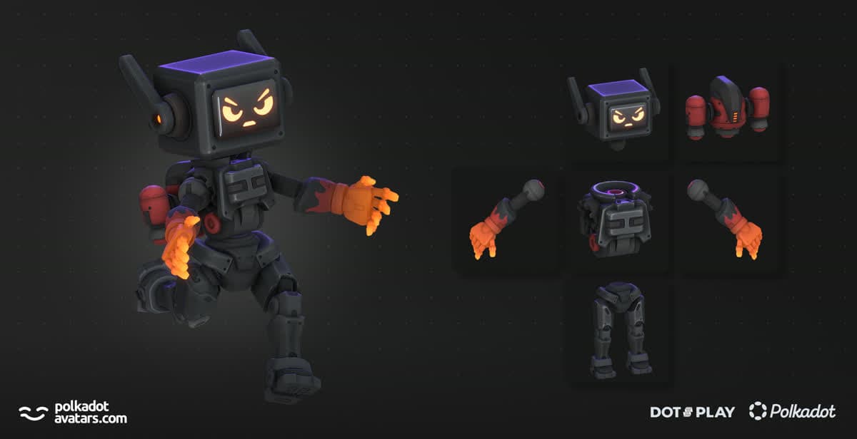 Omni Avatar modular asset render 100