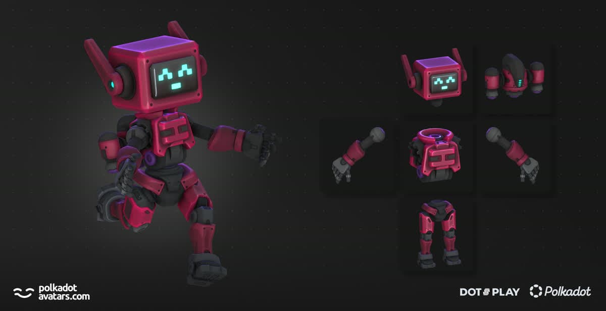 Omni Avatar modular asset render 102