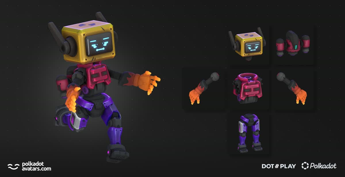 Omni Avatar modular asset render 104