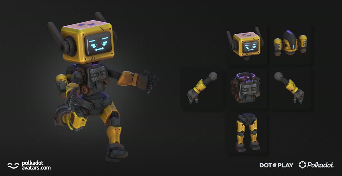 Omni Avatar modular asset render 105