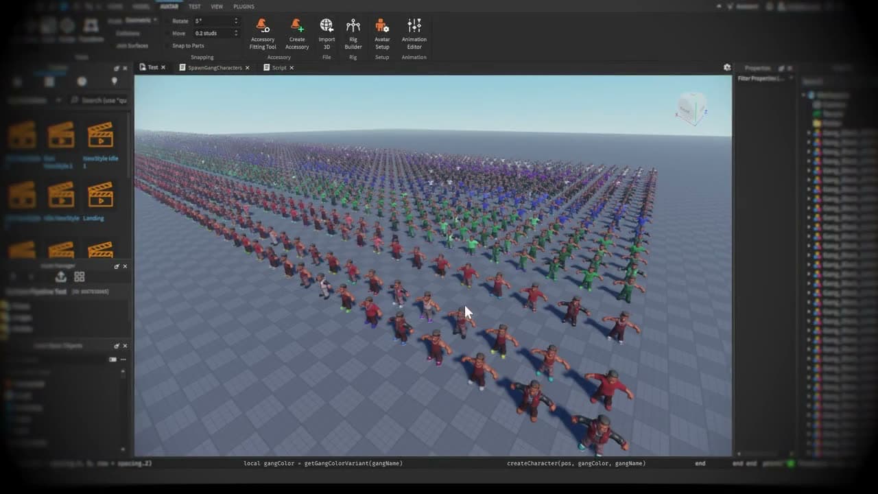 Sortium — Modular Character Pipeline — Game Dev project by Ilya Kurkin (Pipeline, Modular Characters, Roblox)