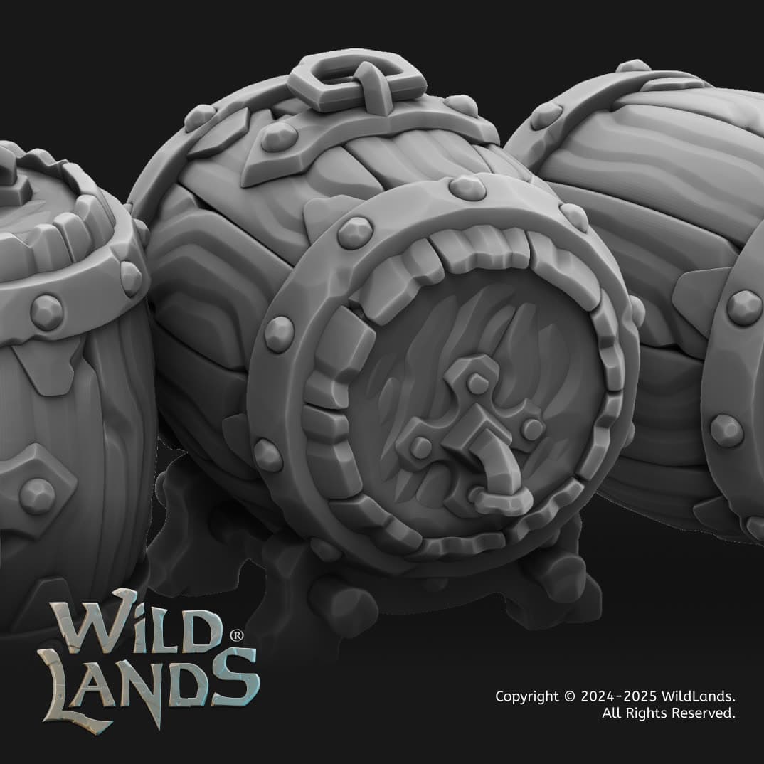 Wild Lands — Stylized Props — Environment project by Ilya Kurkin (Stylized, Props, Composable)
