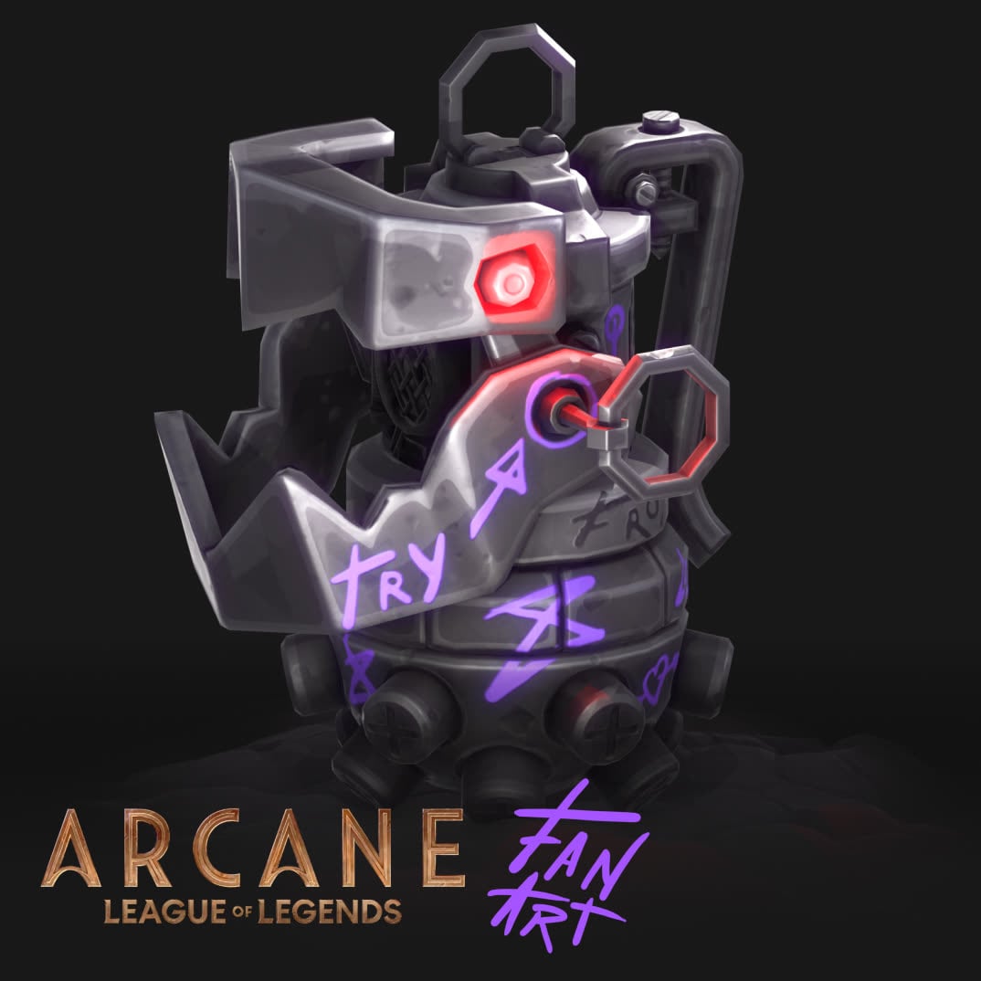 ARCANE — Jinx's Bomb render 1 of 1
