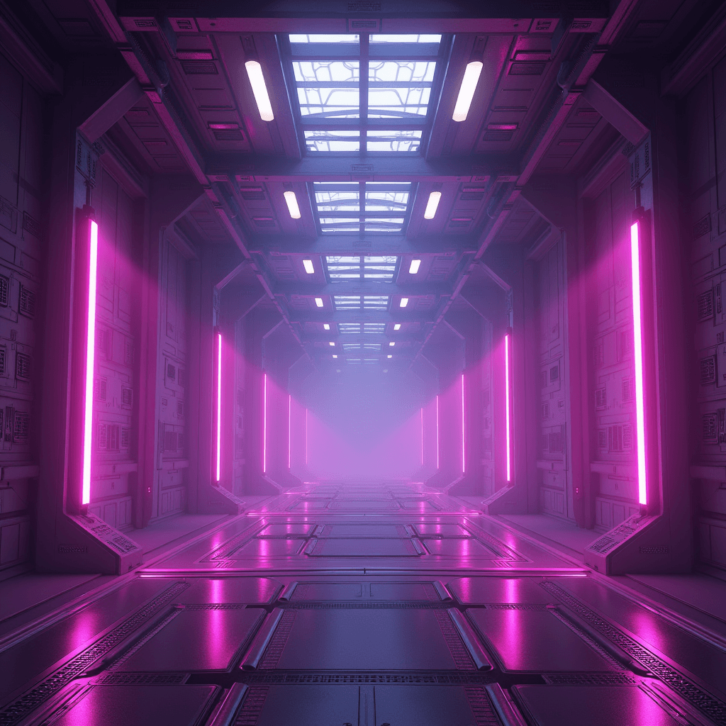 Sci-fi modular interior