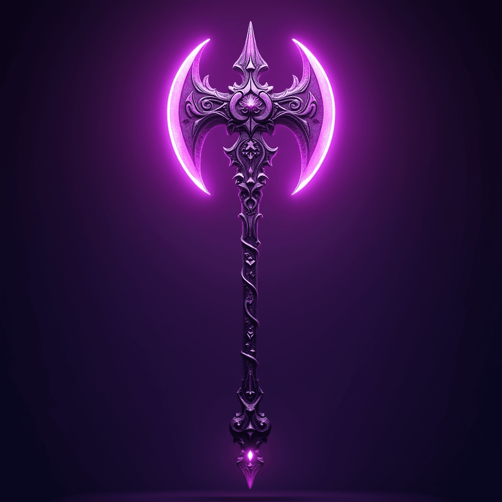 Stylized battle axe