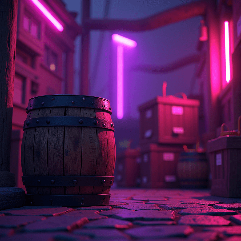 Barrels & crates